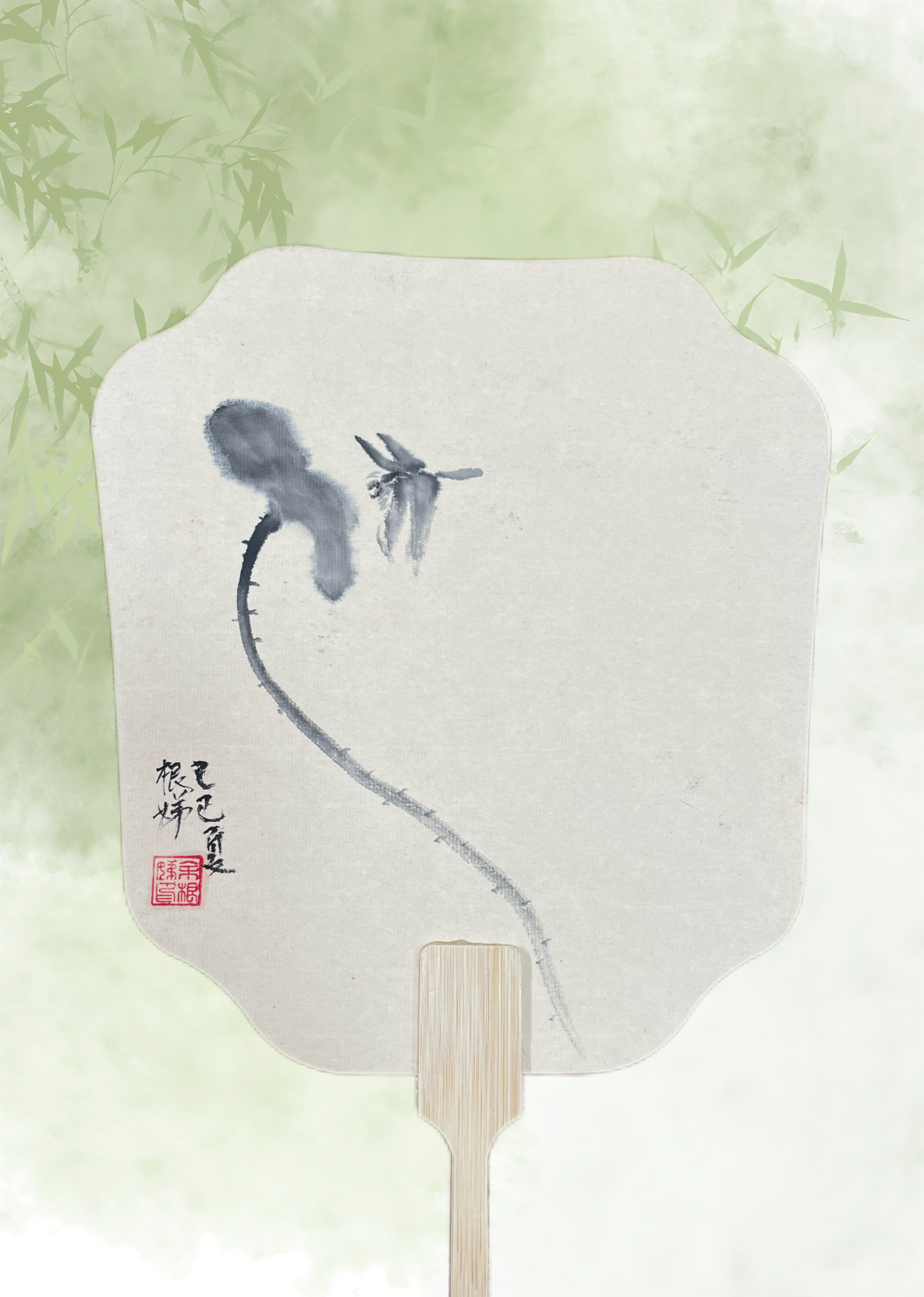 余根娣《点荷》.jpg 余根娣《点荷》.jpg