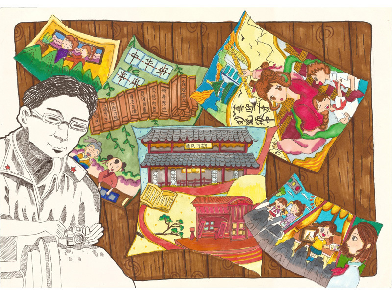 嘉兴市南湖区南湖创业美狮贵宾会602班 张怡婷《镜头下的故事》.jpg